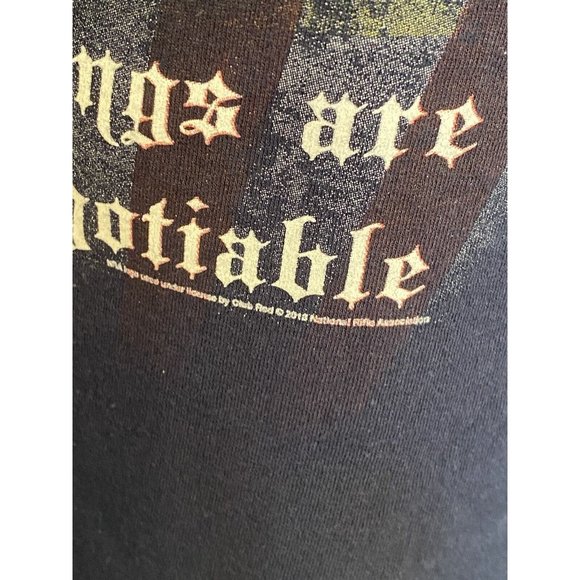 NRA Blue S/S T-Shirt Men's Size XL Some Things are Not Negotiable 2013 - Picture 8 of 14